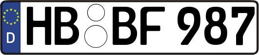 HB-BF987