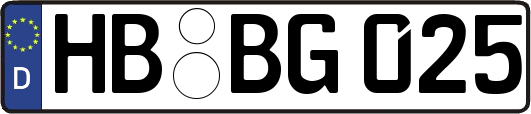HB-BG025