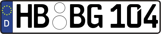 HB-BG104