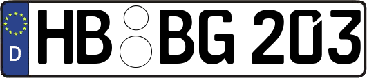 HB-BG203