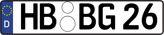 HB-BG26