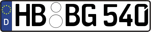 HB-BG540