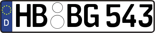 HB-BG543