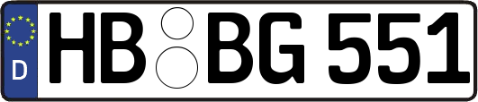 HB-BG551