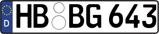 HB-BG643