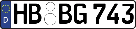 HB-BG743