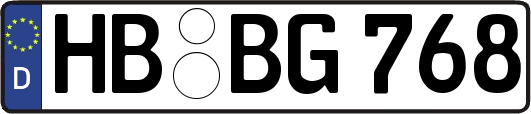 HB-BG768