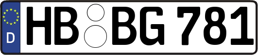HB-BG781