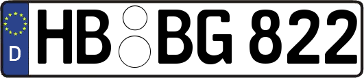HB-BG822