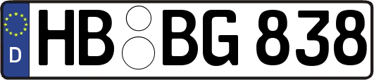 HB-BG838
