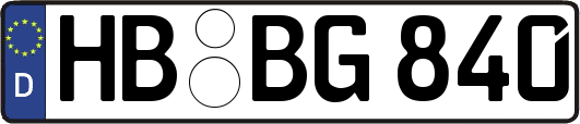 HB-BG840