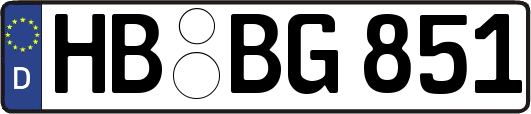 HB-BG851