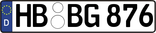HB-BG876