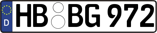HB-BG972