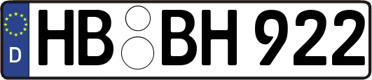 HB-BH922