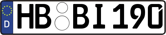 HB-BI190