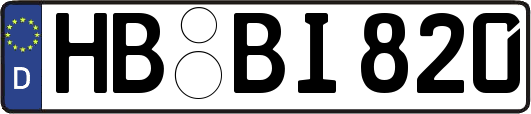 HB-BI820