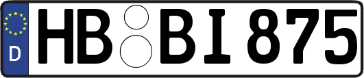 HB-BI875