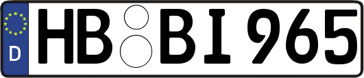 HB-BI965