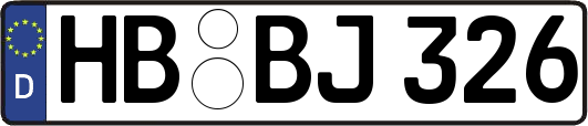 HB-BJ326