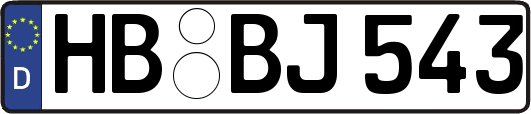 HB-BJ543