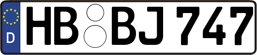 HB-BJ747