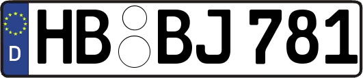 HB-BJ781