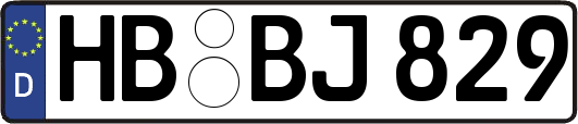 HB-BJ829