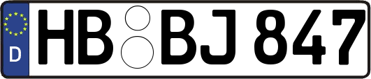HB-BJ847