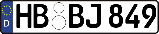 HB-BJ849