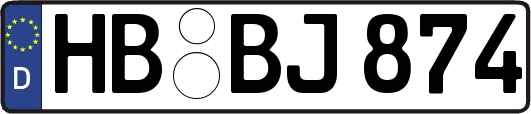 HB-BJ874