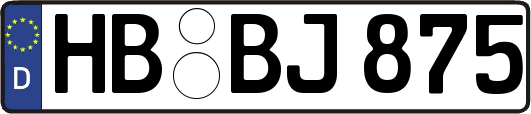 HB-BJ875