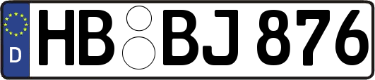 HB-BJ876