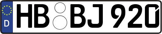 HB-BJ920