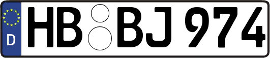 HB-BJ974