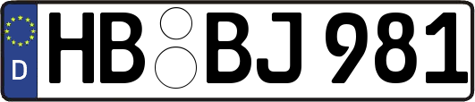 HB-BJ981