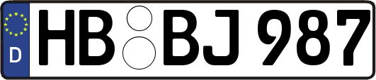 HB-BJ987