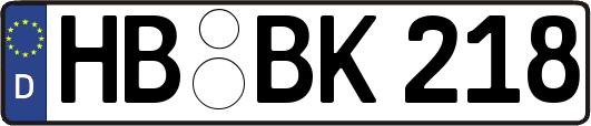 HB-BK218