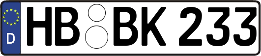 HB-BK233