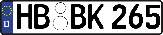HB-BK265