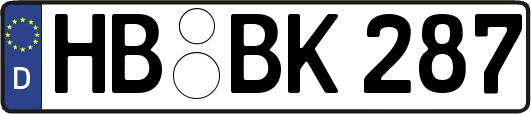 HB-BK287