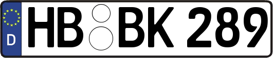 HB-BK289