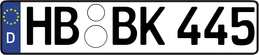 HB-BK445
