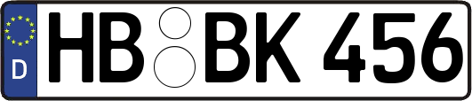 HB-BK456
