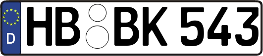 HB-BK543