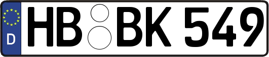 HB-BK549