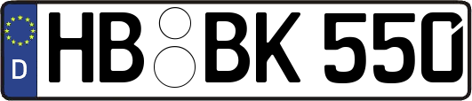 HB-BK550