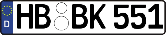 HB-BK551