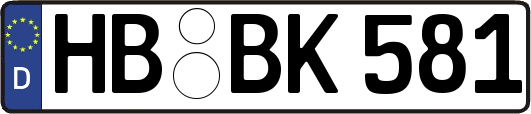 HB-BK581