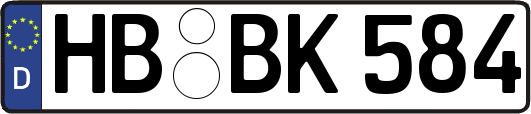 HB-BK584